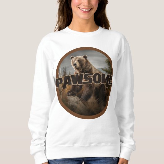 Pawsome Sweatshirt (Vorderseite)