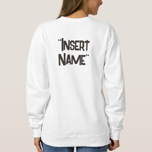 Pawsome Sweatshirt (Rückseite)