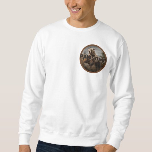Pawsome Sweatshirt (Vorderseite)