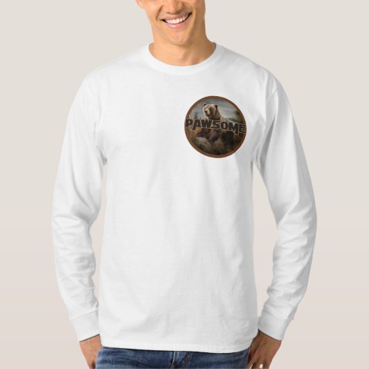 Pawsome T-Shirt (Vorderseite)