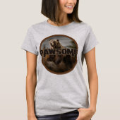 Pawsome T-Shirt (Vorderseite)