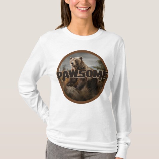 Pawsome T-Shirt (Vorderseite)