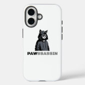 PAWSSASSIN Cat Phone Case (Rückseite)