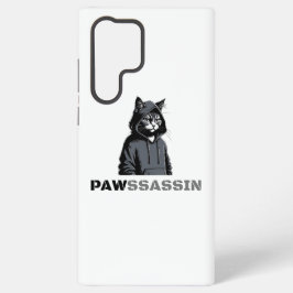 PAWSSASSIN Cat Samsung Case Galaxy Hülle