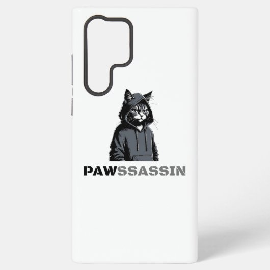 PAWSSASSIN Cat Samsung Case Galaxy Hülle (Rückseite)