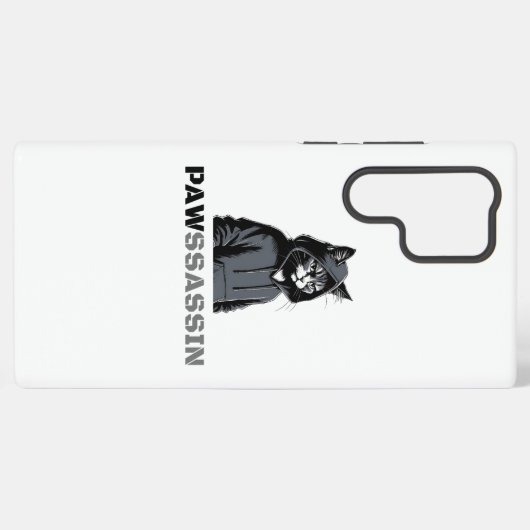 PAWSSASSIN Cat Samsung Case Galaxy Hülle (Rückseite (Horizontal))