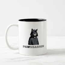 PAWSSASSIN - Hood Cat Kaffeetasse