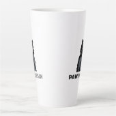PAWSSASSIN Latte Tasse – Hood Cat Energie (Vorderseite)