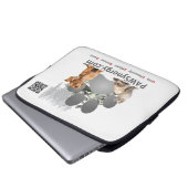 PAWSynergy - Laptop-Sieb 13 Zoll Laptopschutzhülle (Vorne Knopf)