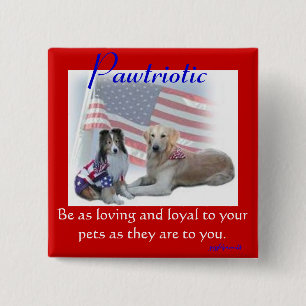 pawtriotisch button
