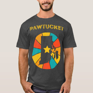Pawtucket Rhode Island Vintage abgenutzt Souvenir T-Shirt