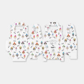 Pawty Cute Birthday Party Dogs Geschenkschachtel (Ungefaltet)