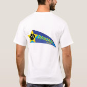 PAWZAZZ Sternschnuppen-Logo T-Shirt (Rückseite)