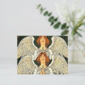 Pax Angel Twin Postcard Postkarte (Stehend Vorderseite)