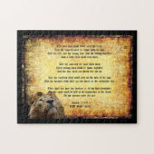 Pax Christos, Löwe mit Isaiah 11:6-9 Puzzle (Horizontal)
