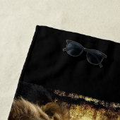 Pax Christos, Löwe mit Isaiah 11:6-9 Strandtuch (Beispiel)