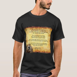 Pax Christos, Löwe mit Isaiah 11:6-9 T-Shirt