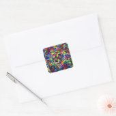 Pax Cube Viscom Quadratischer Aufkleber (Umschlag)
