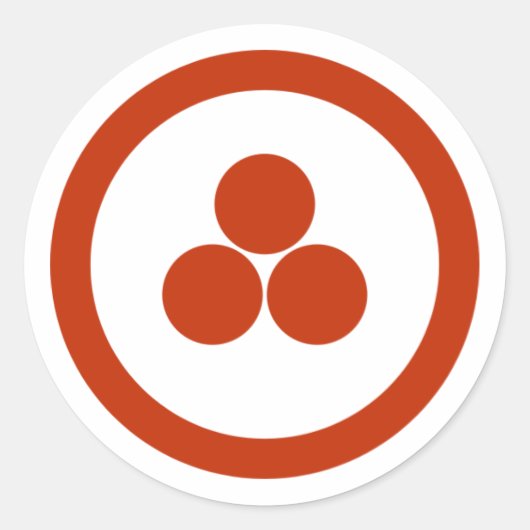 Pax Cultura Stationary Runder Aufkleber (Vorderseite)