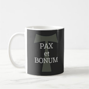 Pax et Bonum (Friede und gut)   Kaffeetasse