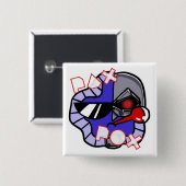 Pax Pox Cyborg Button (Vorne & Hinten)
