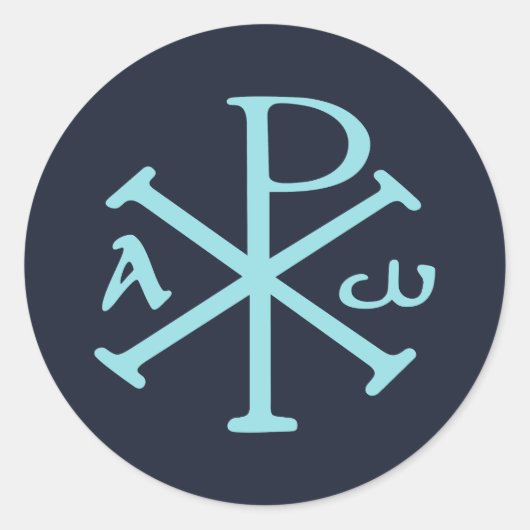 Pax Romana Runder Aufkleber (Vorderseite)