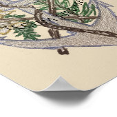 Pax Tecum Filumena mit Gedicht Poster (Ecke)