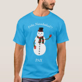 PAX the snowman T-Shirt (Vorderseite)