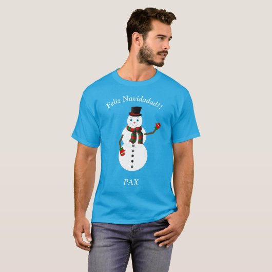 PAX the snowman T-Shirt (Vorne ganz)