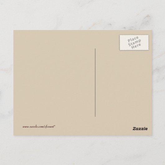 Pax-Vögel (Friede) Postkarte (Rückseite)