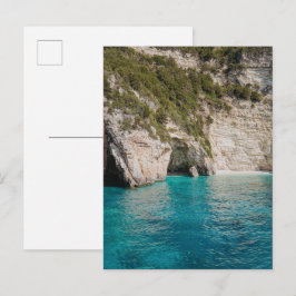 Paxos Caves Greece Coastal Postcard (no text) Postkarte