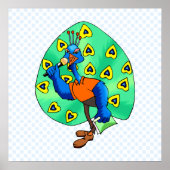 Paxton Peacock Poster (Vorne)