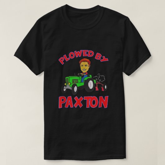 Paxton, Team Paxton T-Shirt , gepflügt von Paxt (Design vorne)