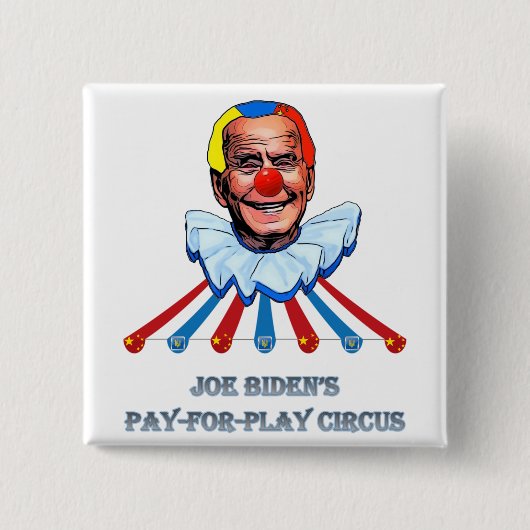 Pay-For-Play mit Joe Biden Button (Vorderseite)