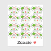 Pay Mortgage Budget Planer Tracker Kalender Aufkleber (Blatt)