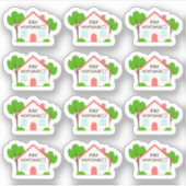 Pay Mortgage Budget Planer Tracker Kalender Aufkleber (Vorderseite)