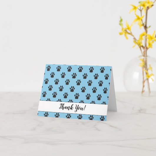 Pay Print Dankeschön Karte (Gelbe Blume)