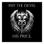 Pay the Devil His Price Poster (Vorderseite)