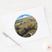 Payachalas Volcanos Runder Aufkleber (Umschlag)