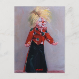 Payaso/Pallaso/Clown Postkarte