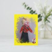 Payaso/Pallaso/Clown Postkarte (Stehend Vorderseite)