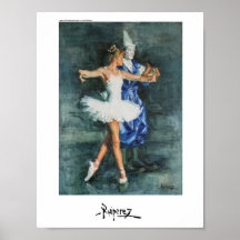 Payaso y Bailarina, by Ruiperez