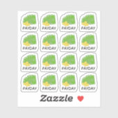 Paycheck Payday Erinnerung Finance Tracker-Kalende Aufkleber (Blatt)