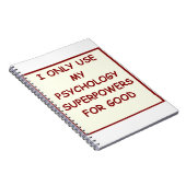 paychology Psychologe Notizblock (Rechte Seite)