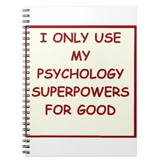 paychology Psychologe Notizblock (Vorderseite)