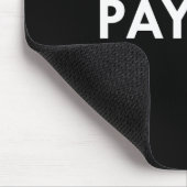 Payday Boxing Mixed Martial Arts Funny Mousepad (Ecke)