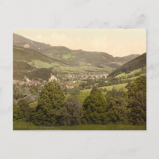 Payerbach in Österreich Postkarte (Vorderseite)