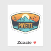Payette, Idaho Aufkleber (Blatt)