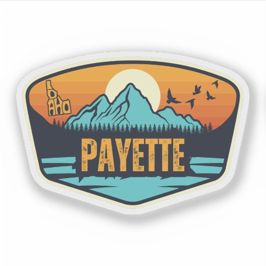 Payette, Idaho Aufkleber (Vorderseite)