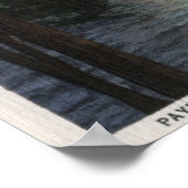 Payette Lake, ID - Evintide am Lake Scene Poster (Ecke)